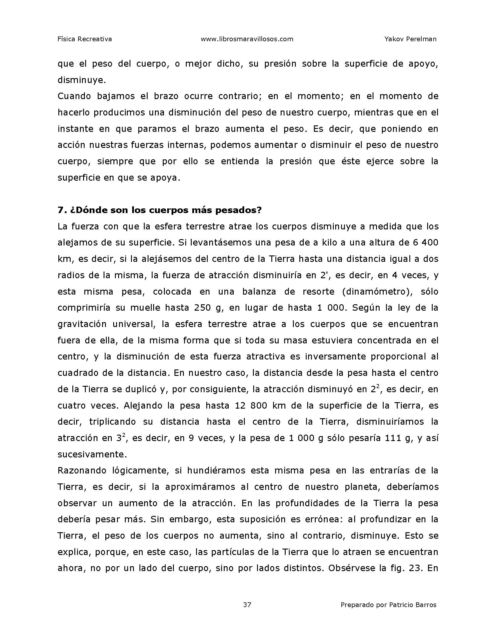 Fisica Recreativa I Yakov Perelman P gina 037 EL BLOG DE JOS Fisica recreativa i yakov perelman p gina 037 el blog de jos